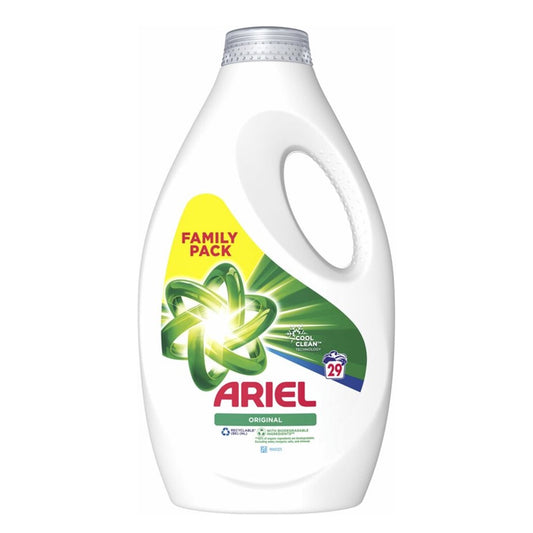 Ariel - Wasmiddel - Vloeibaar - Cool Clean - Original - 29Wb/1305ml