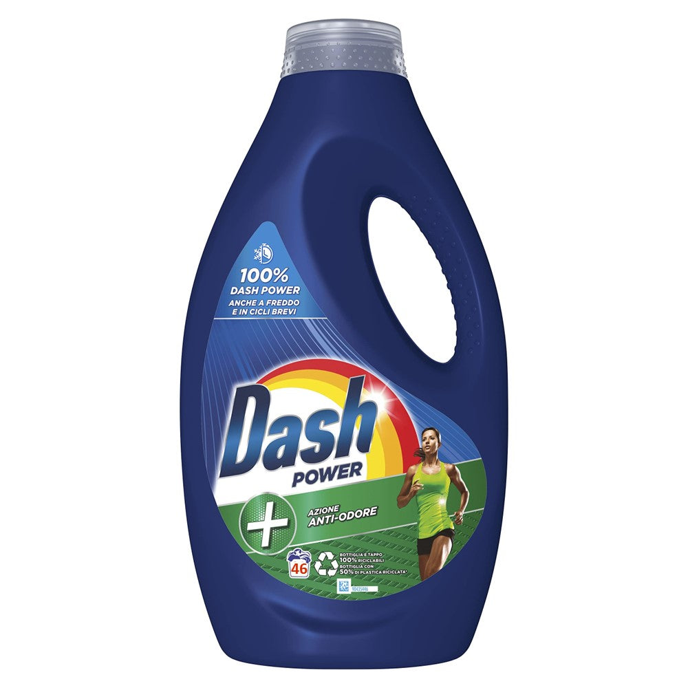 Dash - Wasmiddel - Vloeibaar - Power - Active Anti-Odor + - 46Wb/2300ml