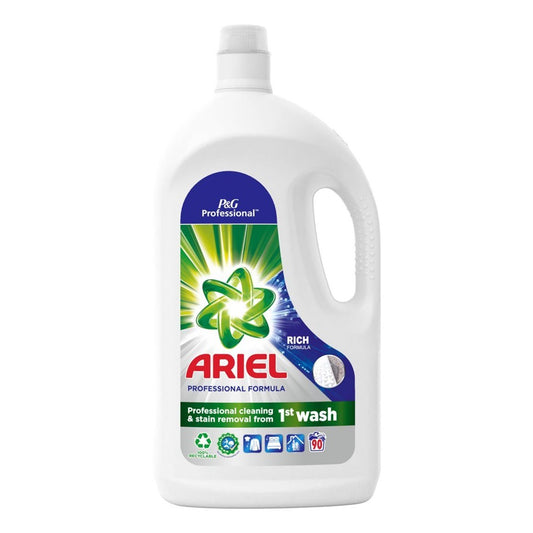 Ariel - Wasmiddel - Vloeibaar - Professional Formula - Regular - 90Wb/4.05L