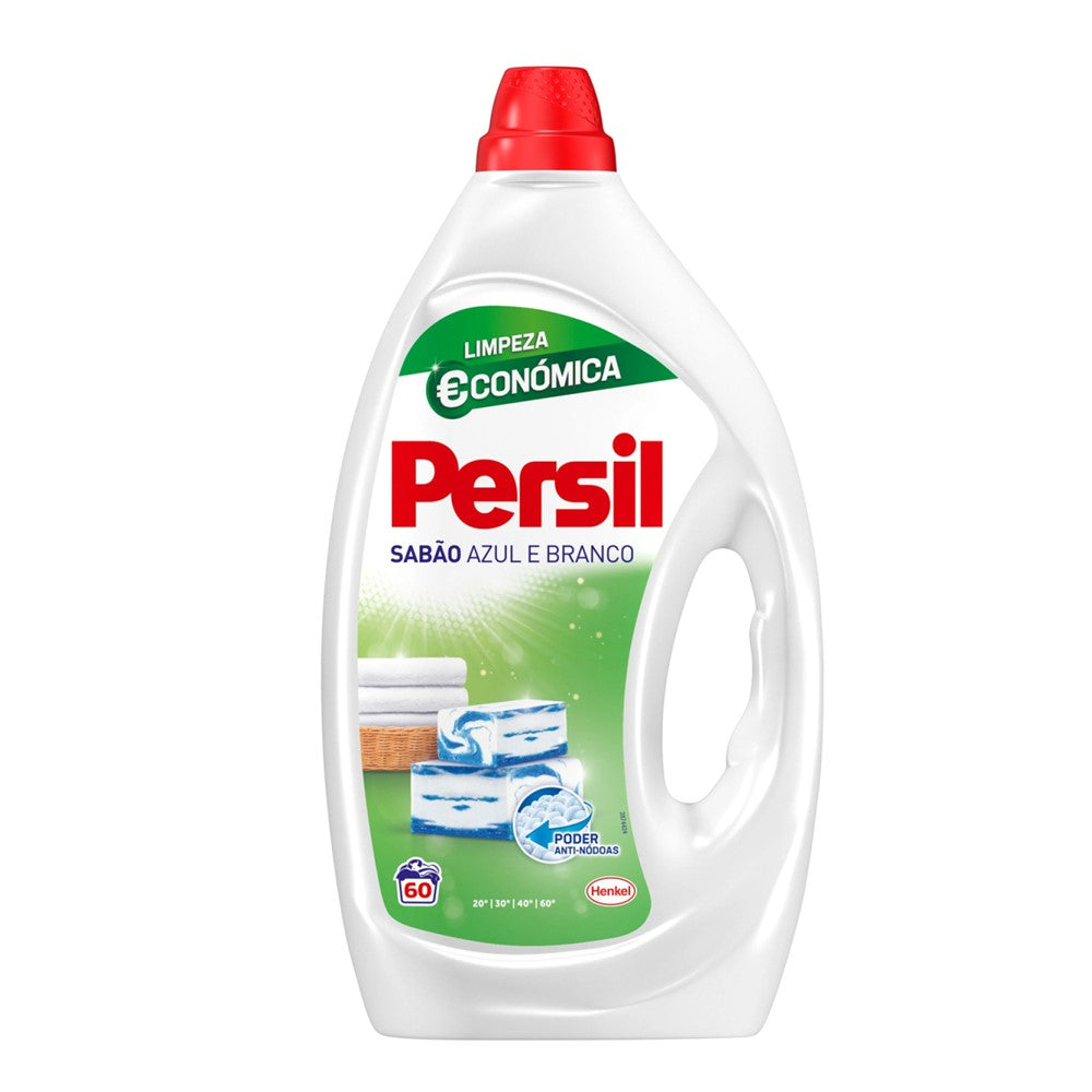 Persil - Wasmiddel - Vloeibaar - Blue & White Gel - 60Wb/2700ml