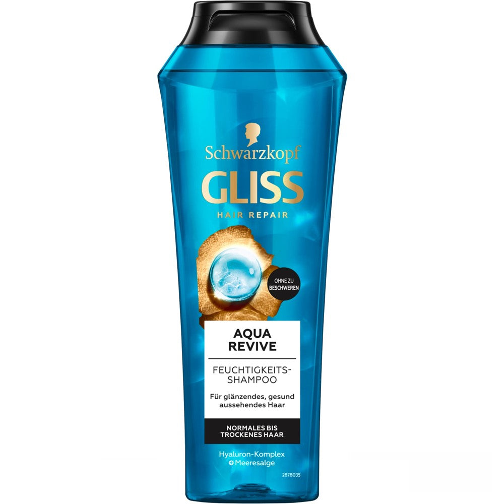 Gliss Kur - Shampoo - Aqua Revive - 370ml