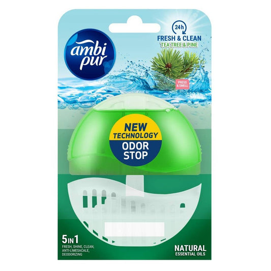 Ambi Pur - Toiletblok - Starterset - Tea Tree & Pine - 55ml