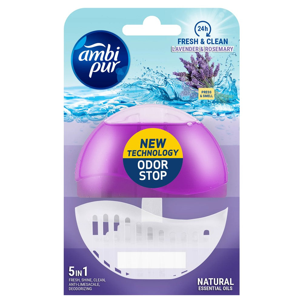 Ambi Pur - Toiletblok - Starterset - Lavender & Rosemary - 55ml