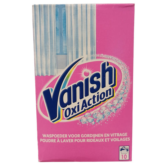 Vanish - Vlekverwijderaar - Poeder - Voor Gordijnen en Vitrage - 10Wb/600g