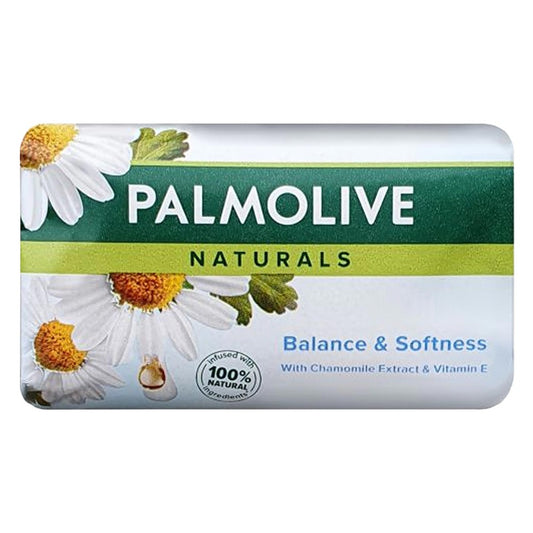 Palmolive Naturals - Zeeptablet - Bar - Balance & Softness - Chamomile Extract & Vitamin E - 4 x 90g