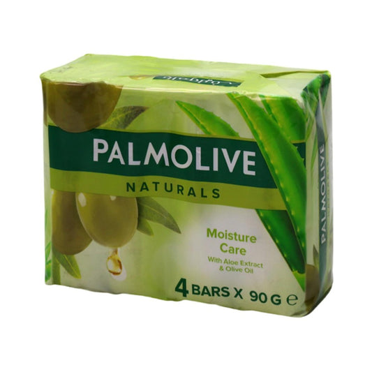 Palmolive Naturals - Zeeptablet - Bar - Moisture Care - Aloe Extract & Olive Oil - 4 x 90g