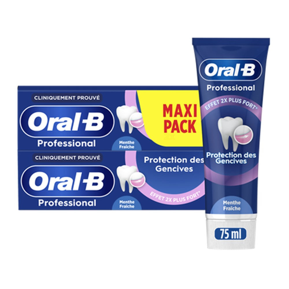 Oral B Professional - Tandpasta - Gum Protection - 2x75ml