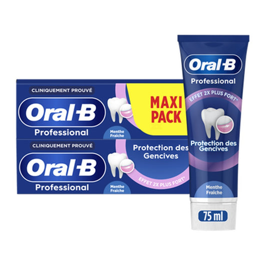 Oral B Professional - Tandpasta - Gum Protection - 2x75ml