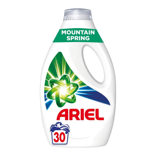 Ariel - Wasmiddel - Vloeibaar - Mountain Spring - 30Wb/1500ml