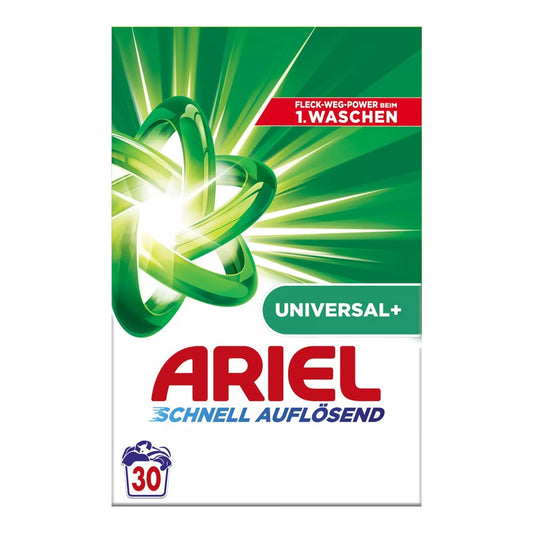 Ariel - Wasmiddel - Waspoeder - Fast Dissolving - 30Wb/1.8kg