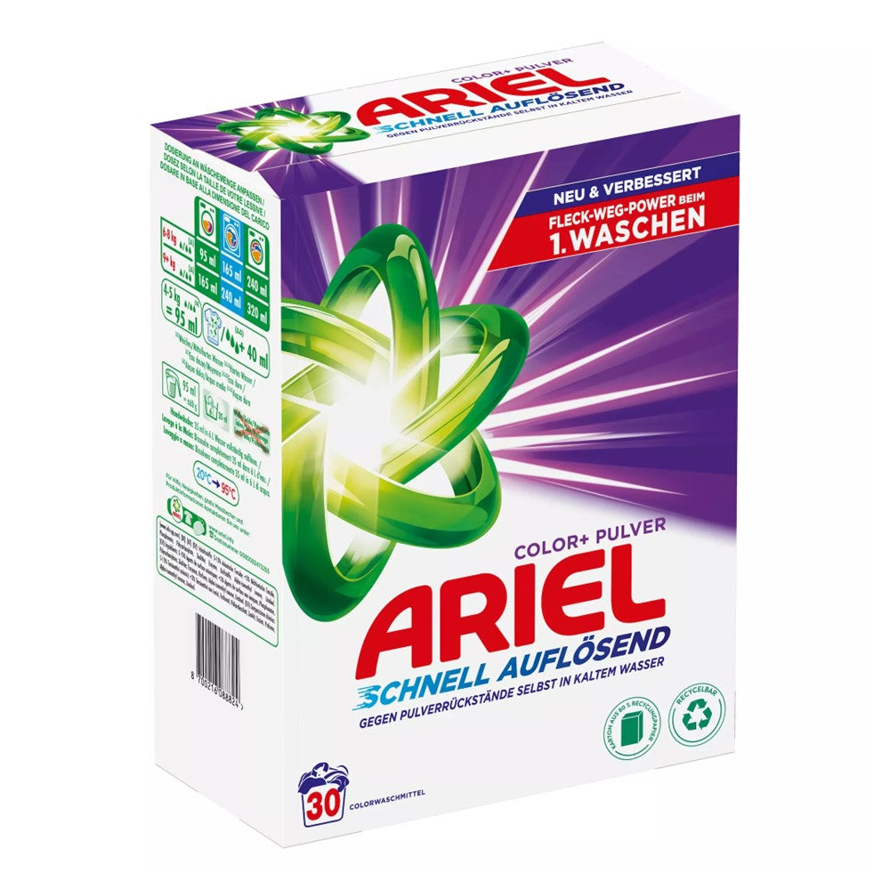 Ariel - Wasmiddel - Waspoeder - Color - 30Wb/1.8kg