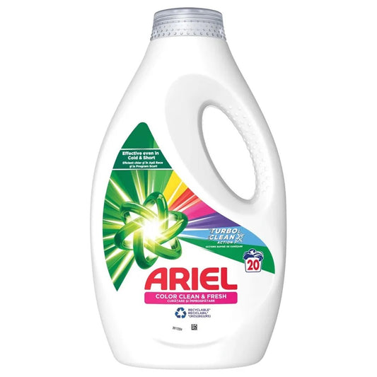 Ariel - Wasmiddel - Vloeibaar - Color Clean & Fresh - 20Wb/1000ml
