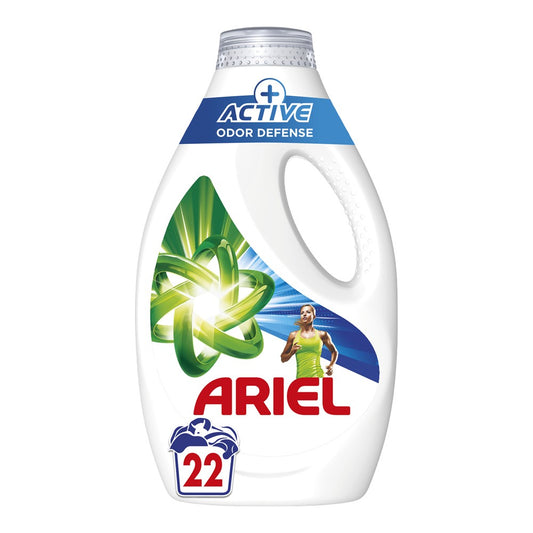 Ariel - Wasmiddel - Vloeibaar - Active + - Odor Defense - 22Wb/990ml
