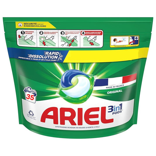 Ariel - Wasmiddel - Pods - 3in1 - Original - 35Wb/717.5g