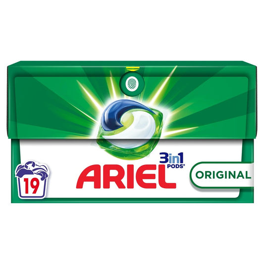Ariel - Wasmiddel - Pods - Original - 3in1 Pods - 19Wb/9389.5g