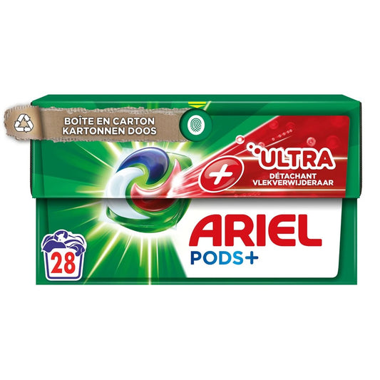 Ariel - Wasmiddel - Pods - 4in1 - Ultra +  - 28Wb/719.6