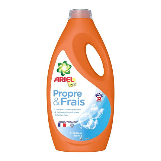 Ariel - Wasmiddel - Vloeibaar - Simply - Clean & Fresh - 33Wb/1485ml