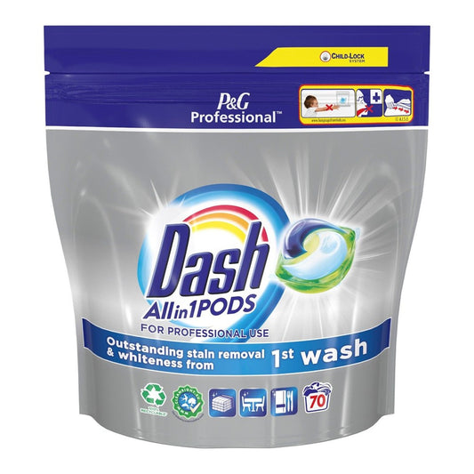 Dash - Wasmiddel - Pods - Allin1 - Professional - 70Wb/1365g