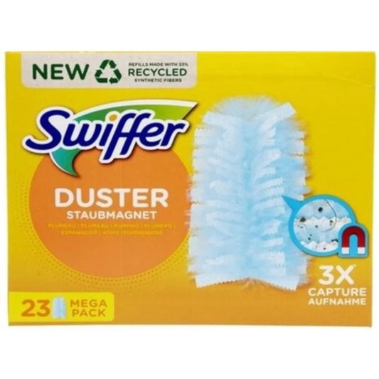 Swiffer - Duster - Navulling - Staubmagnet - 3x Capture - 23 Stuks