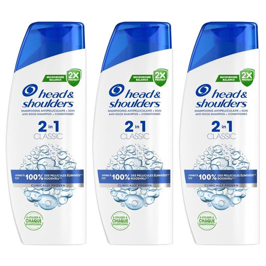 Head & Shoulders - Shampoo - Conditioner - 2in1 - Classic Clean - 3X300ml
