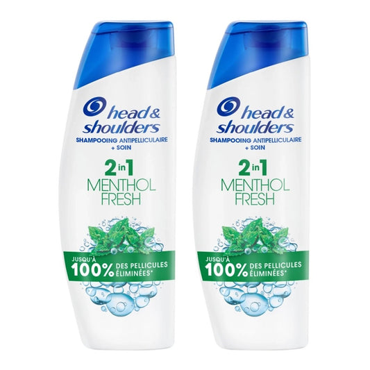 Head & Shoulders - Shampoo - 2in1 - Menthol Fresh - 2x300ml