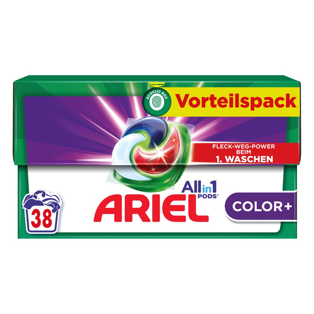 Ariel - Wasmiddel - Pods - All-in 1  - Color + - 38Wb/775.2g