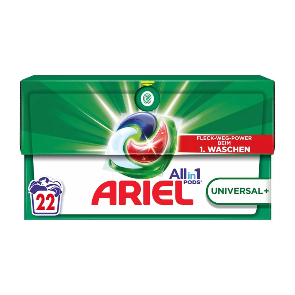 Ariel - Wasmiddel - Pods - Universal +  - All-in 1 Pods - 22Wb/470.8g