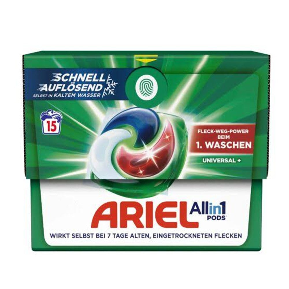 Ariel - Wasmiddel - Pods - All-in 1 Universal+ - 15Wb/321g
