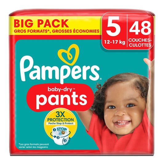 Pampers Baby-Dry - Luiers - Size 5 - 12-17kg - Big Pack - 48 Stuks