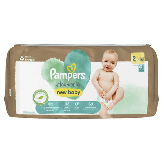Pampers Harmonie - Luiers - Size 2 - 4-8kg - New Baby - 48 Stuks