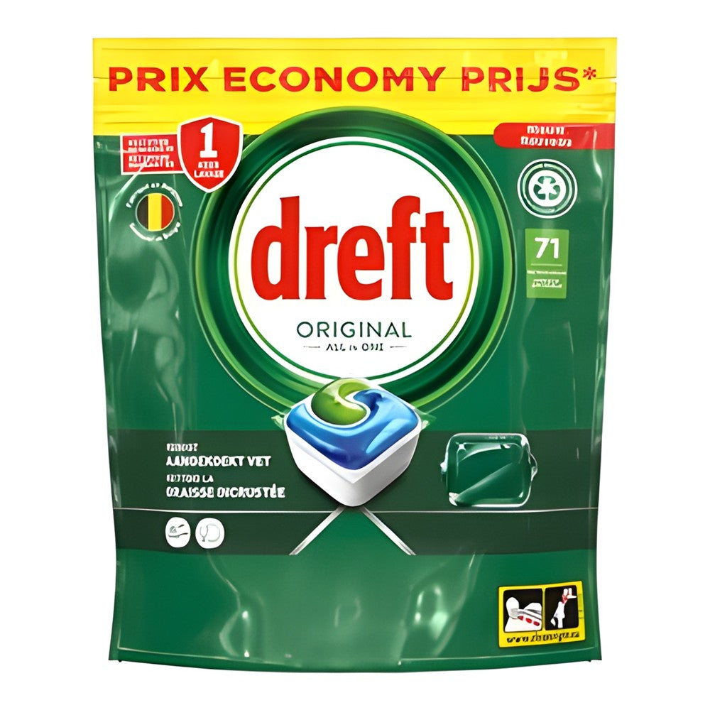 Dreft - Afwasmiddel - Capsule - All-in 1 - Original - 71Wb/959g