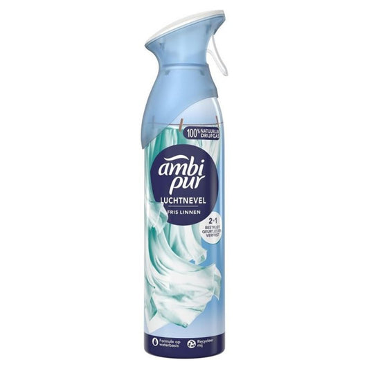 Ambi Pur - Luchtverfrisser - Spray - Fris Linnen - 185ml