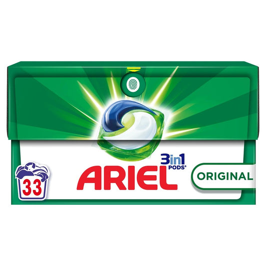Ariel - Wasmiddel - Pods - 3in1 - Original - 33Wb/676.5g