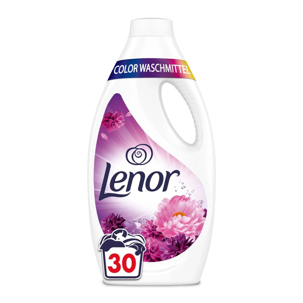 Lenor - Wasmiddel - Vloeibaar - Color - Amethist Flowers - 30Wb/1500ml