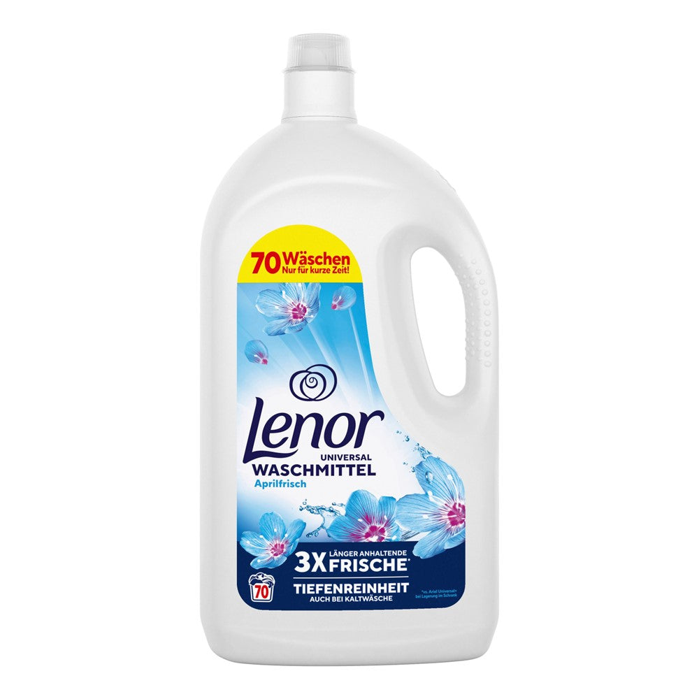 Lenor - Wasmiddel - Vloeibaar - Universal - April Fresh - 70Wb/3500ml