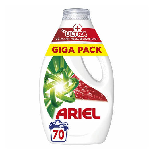 Ariel - Wasmiddel - Vloeibaar - Ultra+ - 70Wb/3150ml