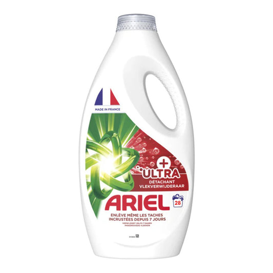 Ariel - Wasmiddel - Vloeibaar - Ultra Stain Remover - 28Wb/1260ml
