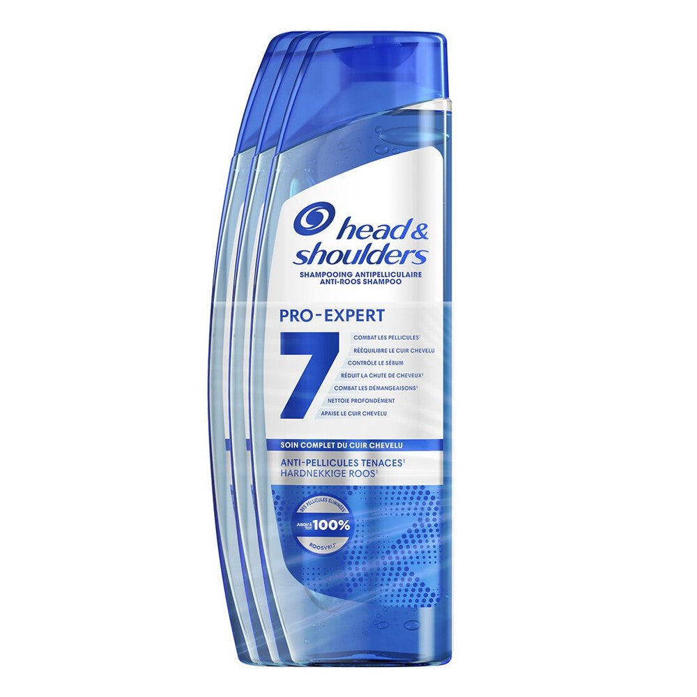 Head & Shoulders - Shampoo - Pro Expert 7 - Anti Roos - 3x250ml