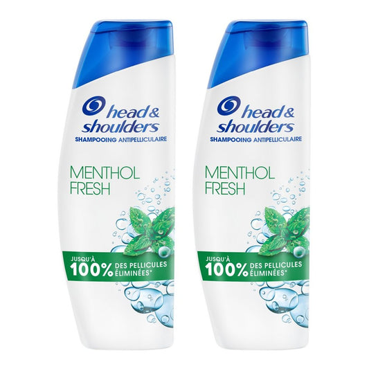 Head & Shoulders - Shampoo - Menthol Fresh - 2x330ml