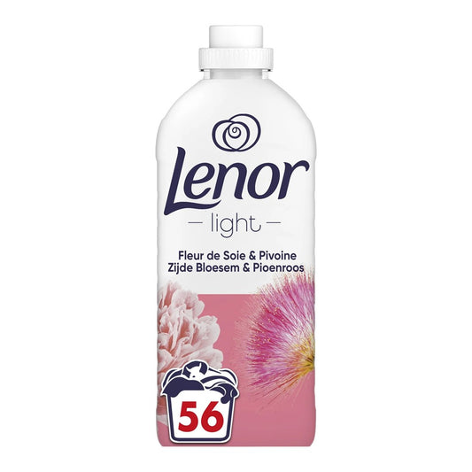 Lenor - Wasverzachter - Vloeibaar - Light - Silk Blossom & Peony - 56Wb/1176ml