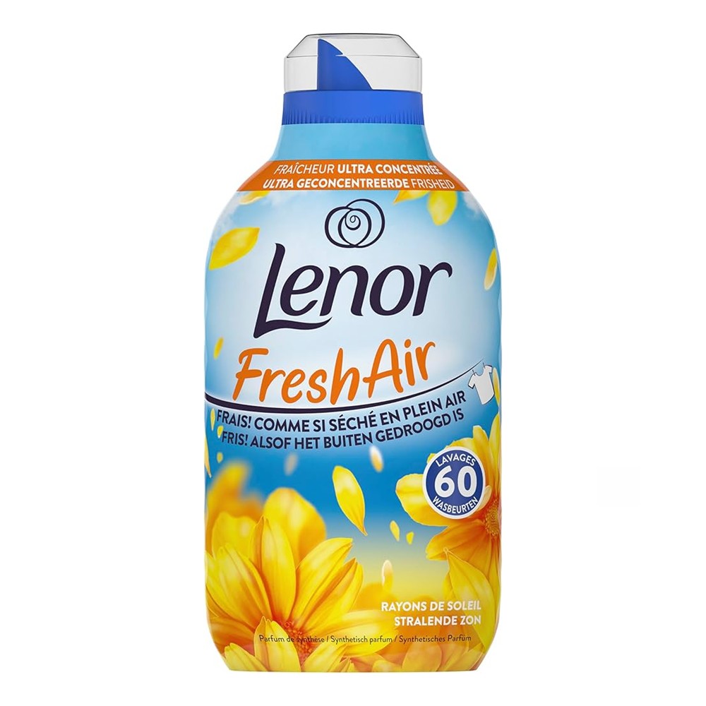 Lenor - Wasverzachter - Vloeibaar - Fresh Air - Rays of Sunshine - 60Wb/840ml