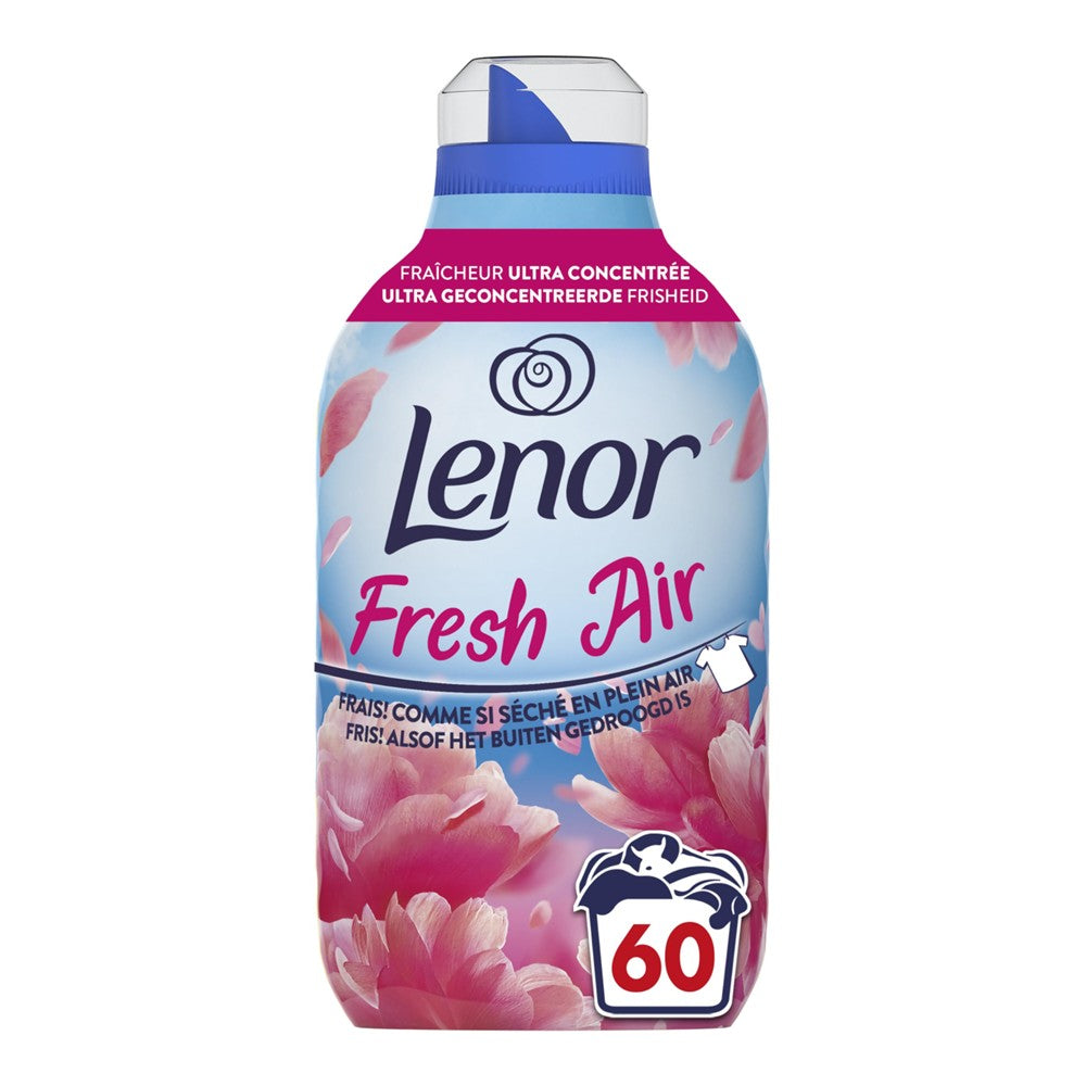 Lenor - Wasverzachter - Vloeibaar - Fresh Air - Flowering Blossom - 60Wb/840ml