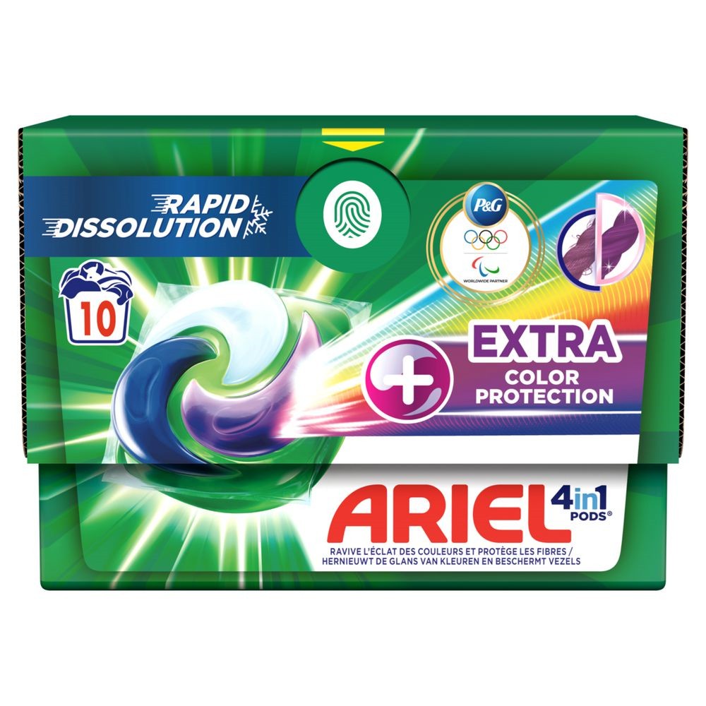Ariel - Wasmiddel - Pods - 4in1 - Extra Color Protection - 10Wb/252g