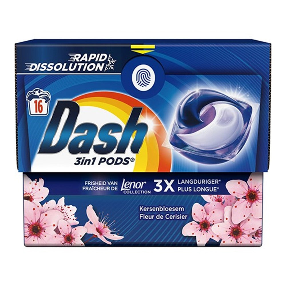 Dash - Wasmiddel - Pods - 3in1 - Kersenbloesem - 16Wb/321.6g