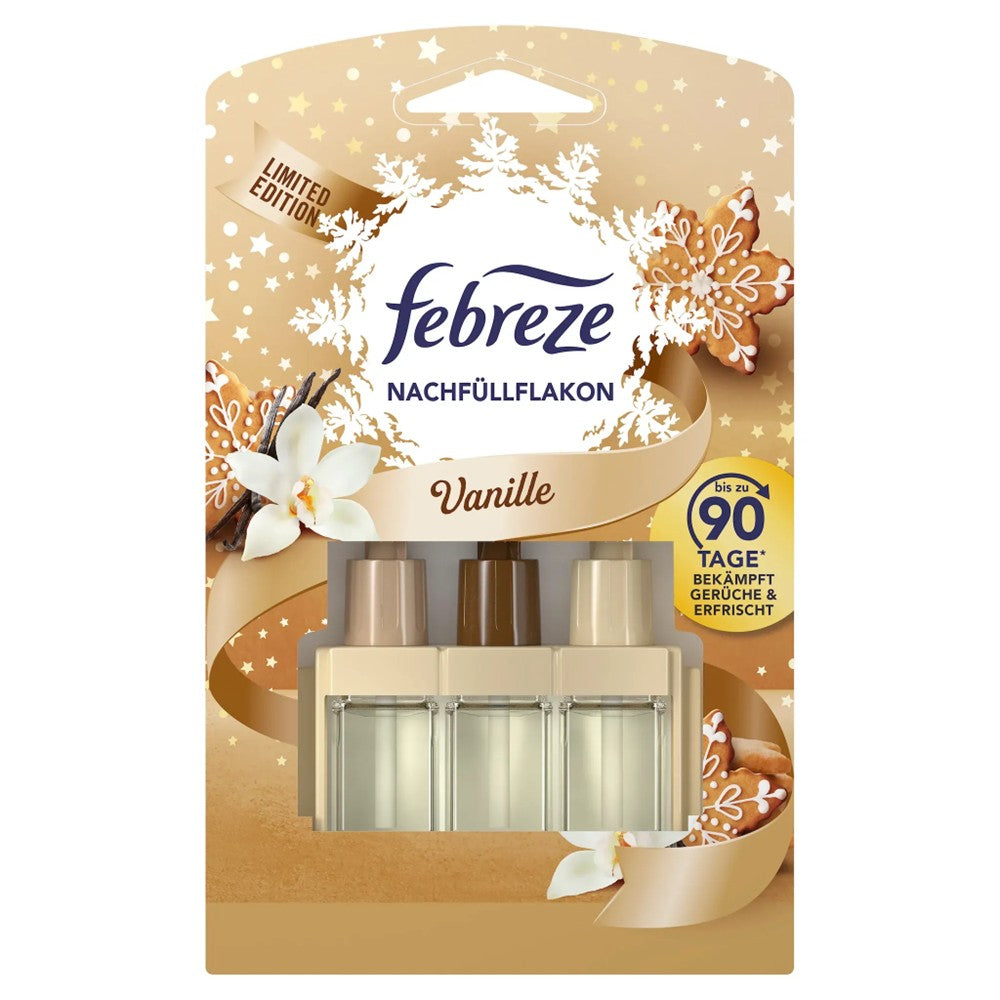 Febreze - Elektrisch Luchtverfrisser - Navulling - 3 Volution - Vanille - 20ml