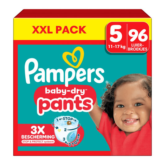 Pampers Baby-Dry - Luiers - Size 5 - 11-17kg - XXL Pack - 96 Stuks