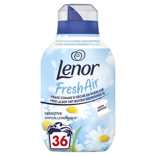 Lenor - Wasverzachter - Vloeibaar - Fresh Air - Sensitive - 36Wb/504ml