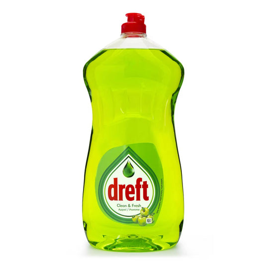 Dreft - Afwasmiddel - Vloeibaar - Clean & Fresh - Appel - 1250ml