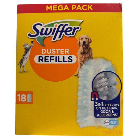 Swiffer - Duster - Navulling - Febreze Odor Defence - Pet - 18 Stuks