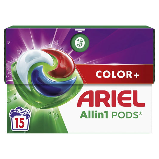 Ariel - Wasmiddel - Pods - All-in1 - Color+ - 15Wb/298.5g